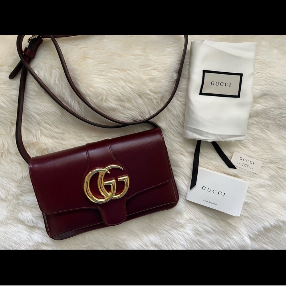 Gucci Arli Crossbody - burgundy
